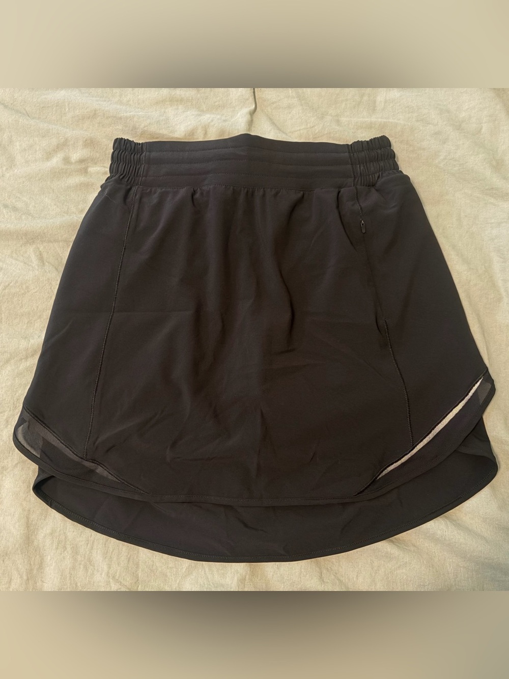 Lululemon Black Skirt with built in shorts